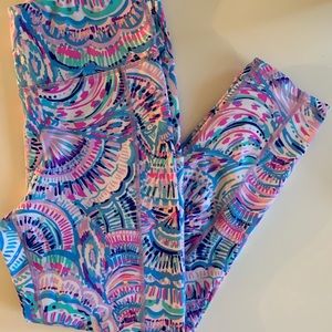 Colourful Lily Pulitzer cropped leggings